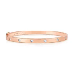 Gold Diamond Bangle