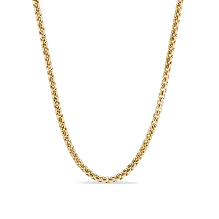 Gold Square Link Chain