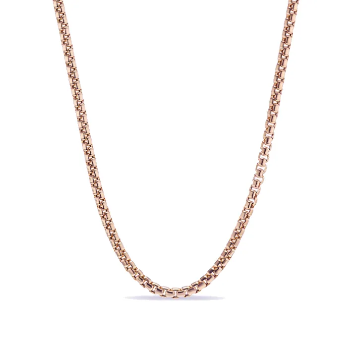 Gold Square Link Chain