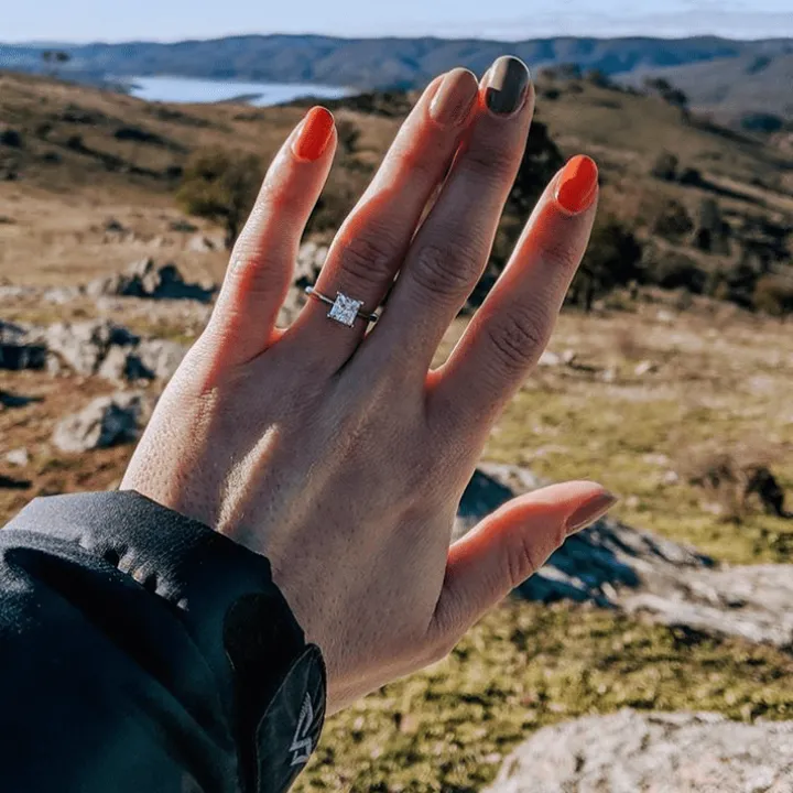 Grace Princess Engagement Ring