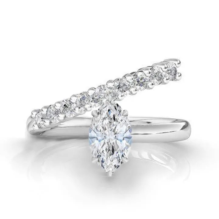 Halley's Comet Engagement Ring