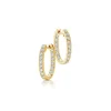 Harper Diamond Hoops