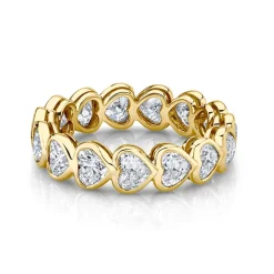 Heart Diamond Band