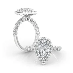 Heaven's Tear Engagement Ring