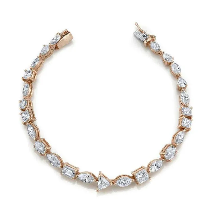 Hybrid Diamond Tennis Bracelet