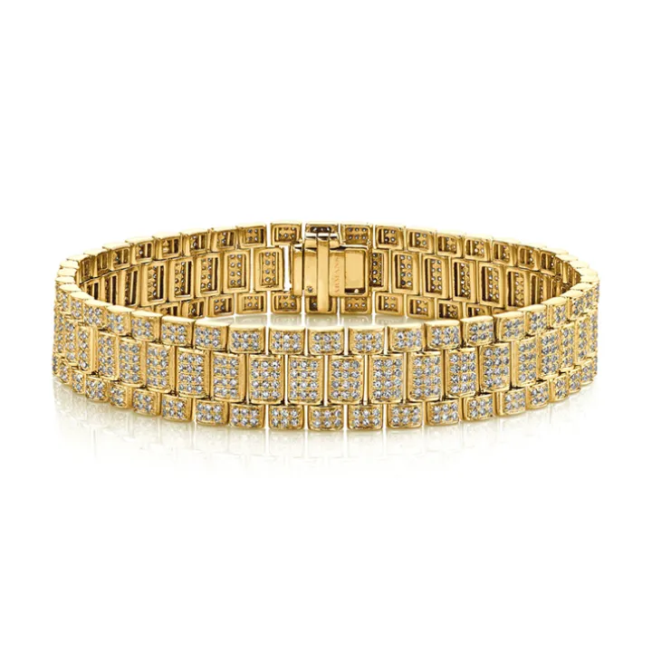 Iced Out Diamond Jubilee Bracelet