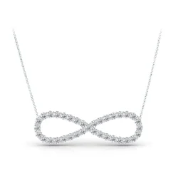 Infinity Diamond Necklace