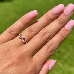Infinity Diamond Ring