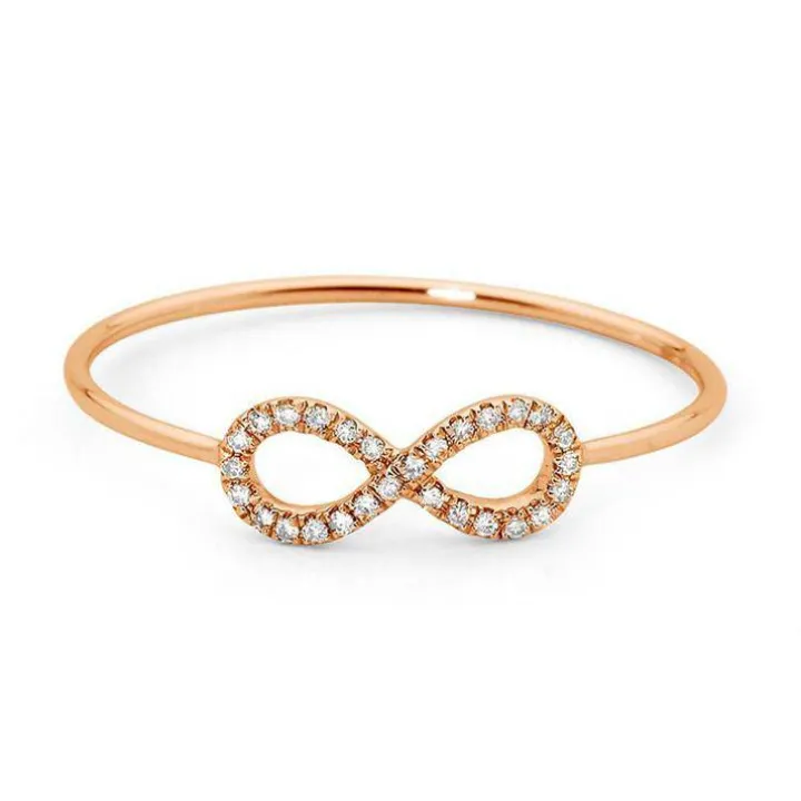 Infinity Diamond Ring