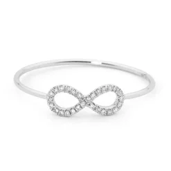 Infinity Diamond Ring