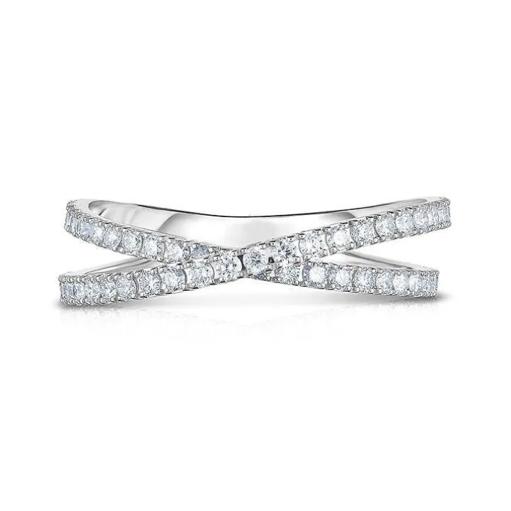 Intertwined Diamond Band