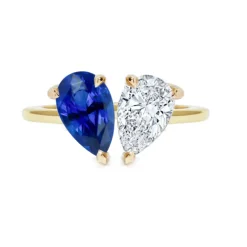 Isla Two Stone Lab Grown Engagement Ring