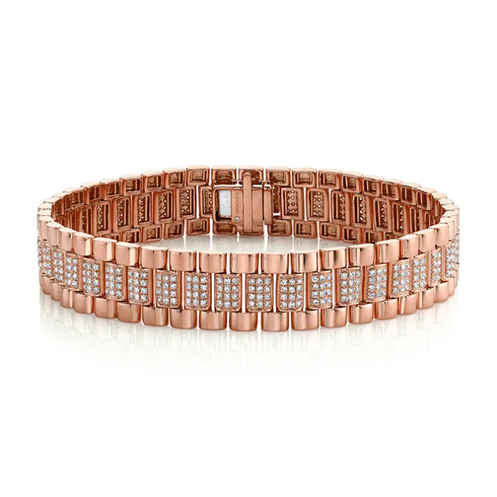 Jubilee Diamond Link Bracelet