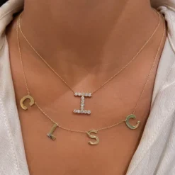 Jumbo Multi Initial Necklace
