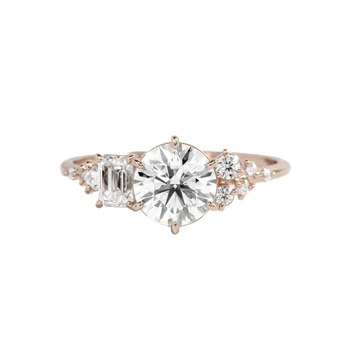 Kalliope Diamond Engagement Ring