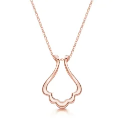 Keepsake Scallop Ring Holder Necklace
