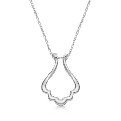 Keepsake Scallop Ring Holder Necklace