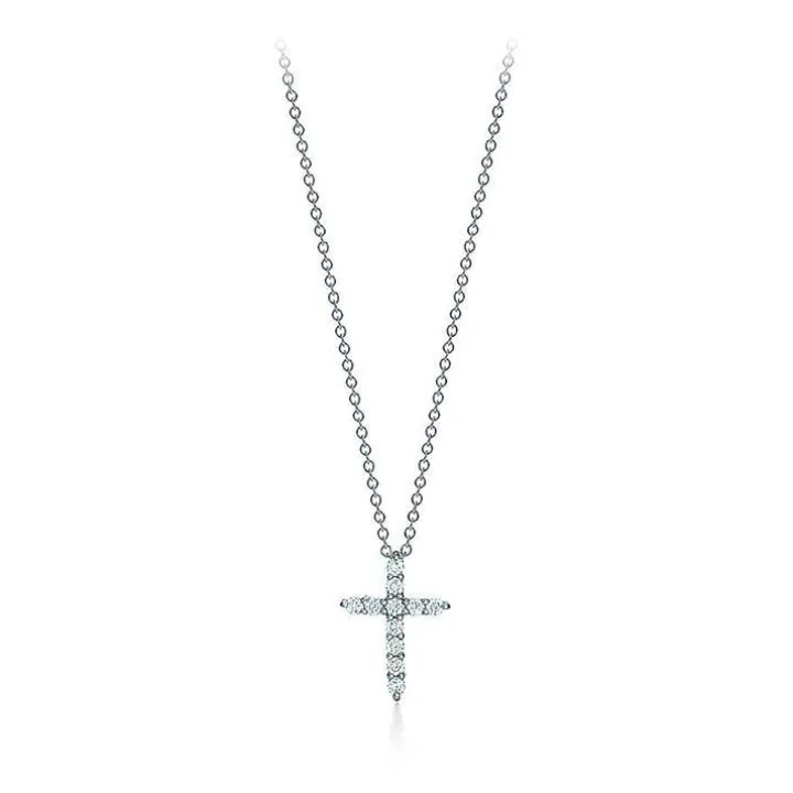 Lab Grown Diamond Cross Necklace
