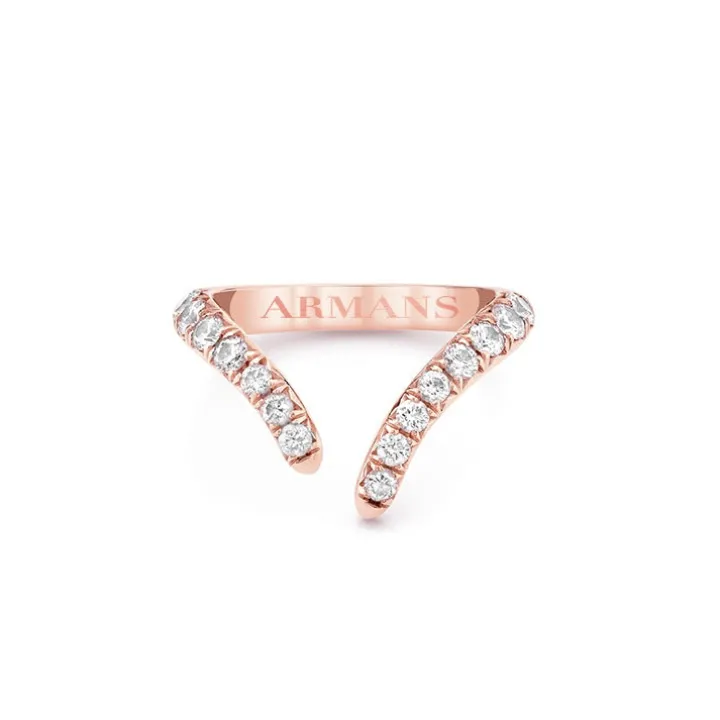 Lab Grown Diamond Snake Ring