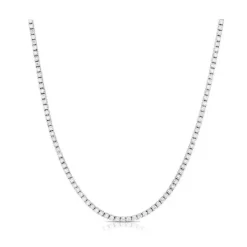 Lab Grown Diamond Tennis Necklace