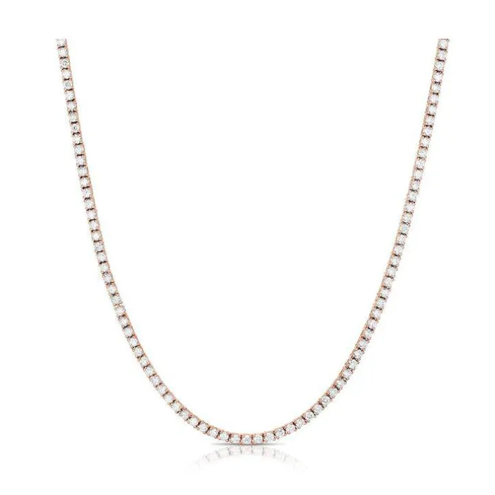 Lab Grown Diamond Tennis Necklace