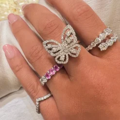 Lab Grown Diamond V Ring
