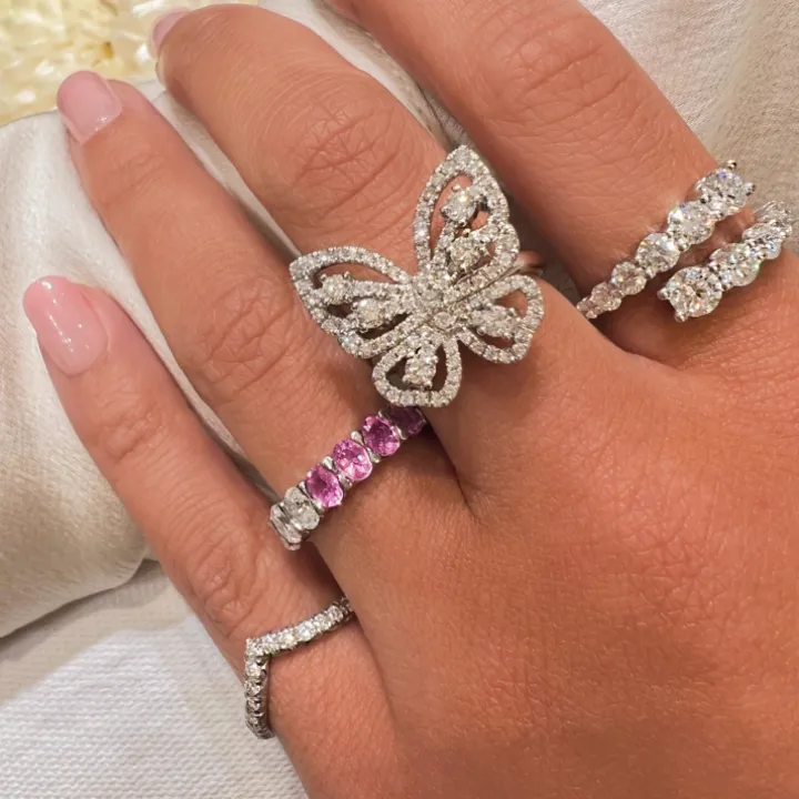 Lab Grown Diamond Wrap Ring