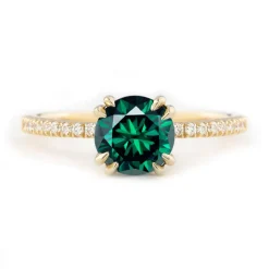 Lana Green Emerald Engagement Ring