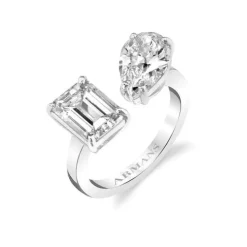 Leah Two Stone Engagement Ring