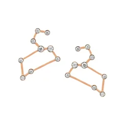 Leo Diamond Constellation Studs