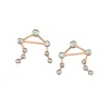 Libra Diamond Constellation Studs