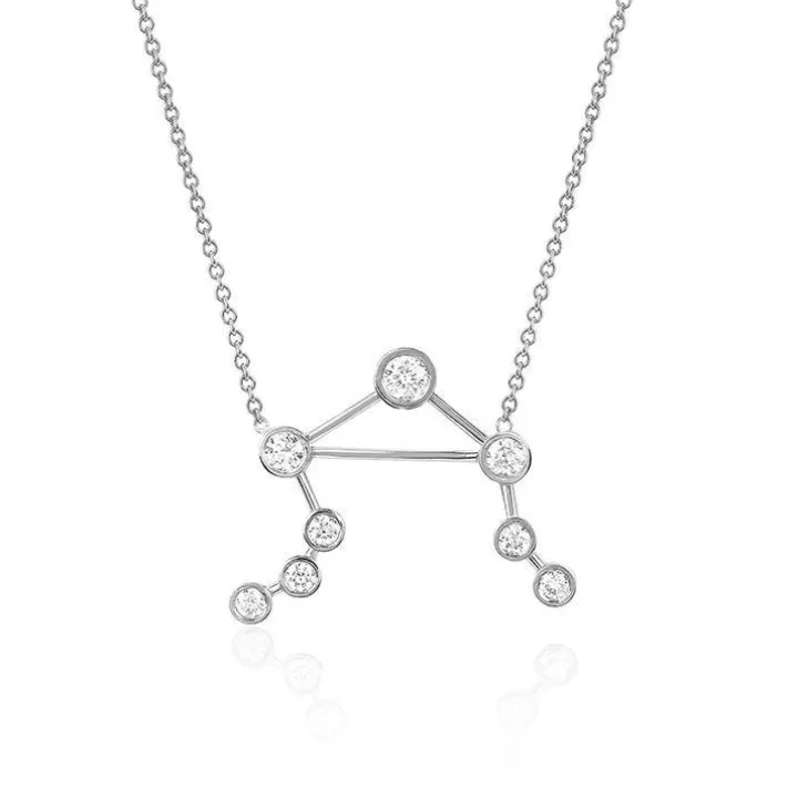 Libra Diamond Constellation Necklace