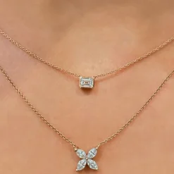 Lily Diamond Pendant