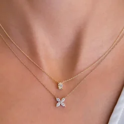 Lily Diamond Pendant