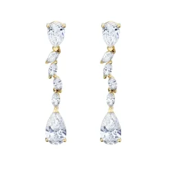 Lordie Diamond Drop Earrings