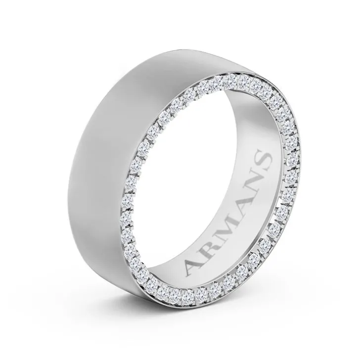 Marcel Diamond Wedding Band