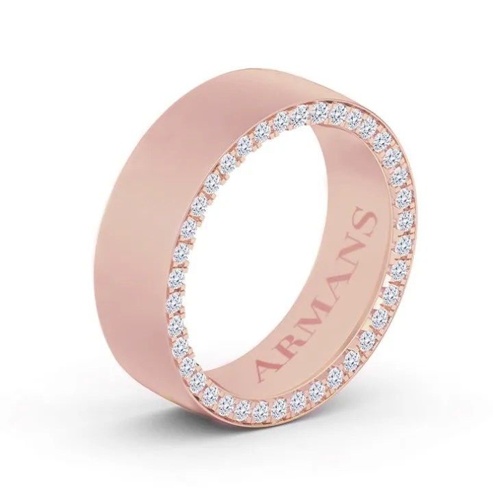 Marcel Diamond Wedding Band