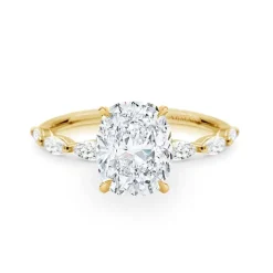Mariella Cushion Marquise Engagement Ring