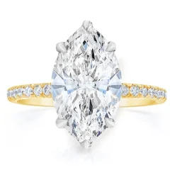 Marquise Allegra Lab Grown Engagement Ring