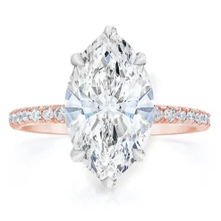 Marquise Allegra Lab Grown Engagement Ring