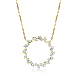 Marquise Diamond Eternity Pendant
