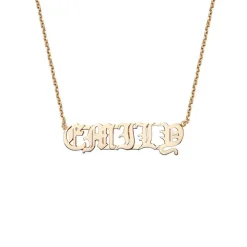 Medieval Name Pendant
