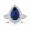 Melanie Sapphire Engagement Ring