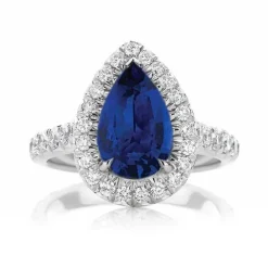 Melanie Sapphire Engagement Ring