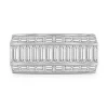 Mens Baguette Diamond Ring