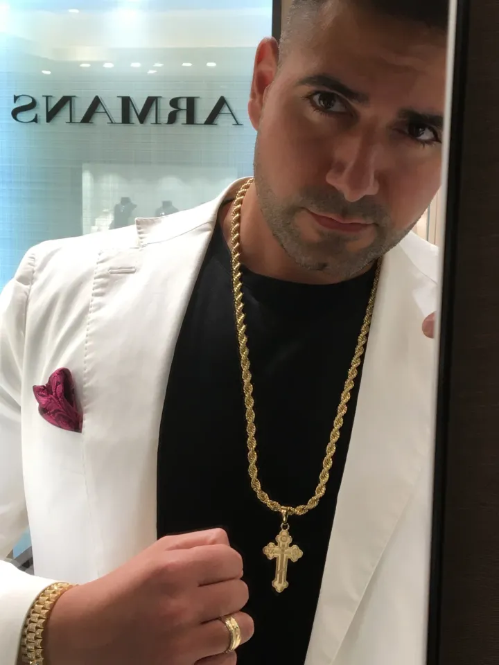 Men's Orthodox Cross Necklace