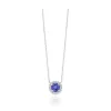 Midnight Blue Sapphire Pendant