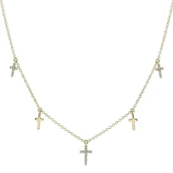 Multi Cross Necklace