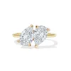 Nia Two Stone Lab Grown Engagement Ring