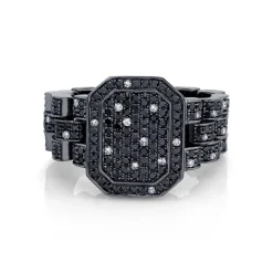 Night Sky Pavé Pinky Ring